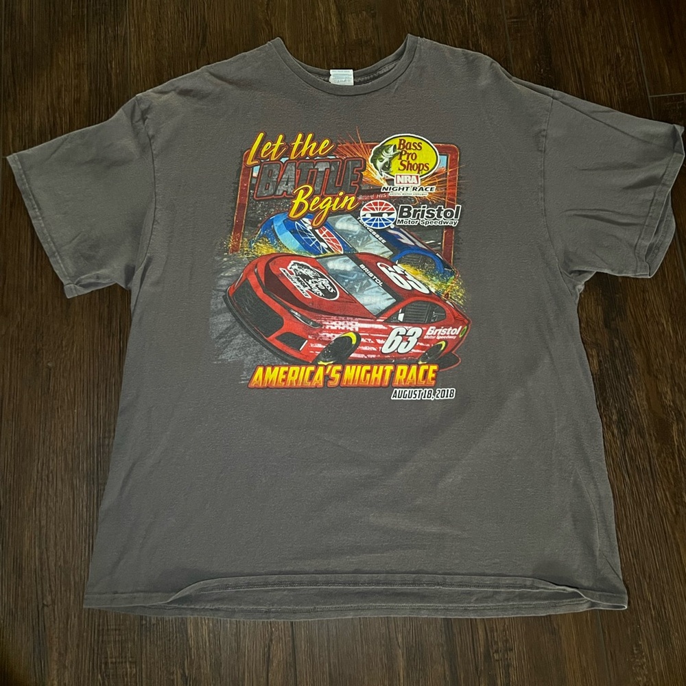 Gray Graphic Men's Shirt